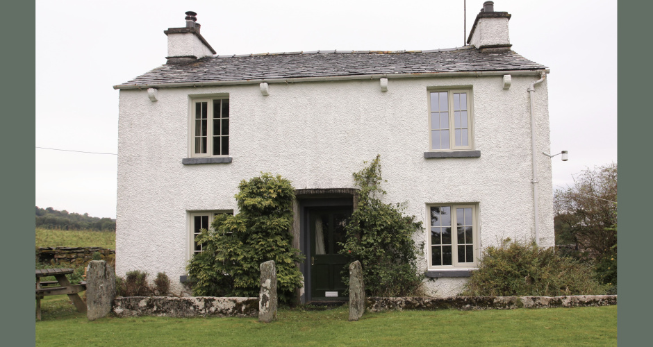 Sympathetic Replacement Wooden Windows for Cottage